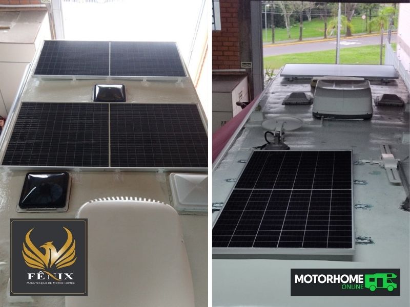 Placa solar para Motorhome