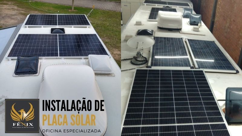 Placa solar para Motorhome