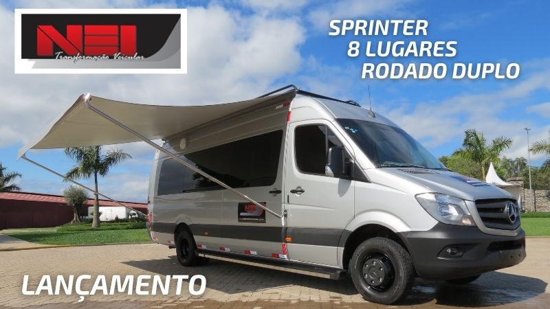 Lanamento Nei Motorhomes novo projeto 8 lugares