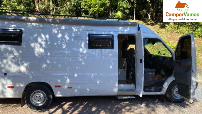 Aluguel de Motorhomes e barracas de teto