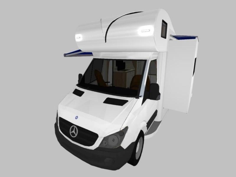 Aguia Motorhomes A650 - Montagem