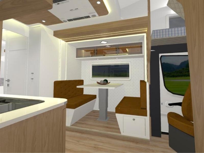 Aguia Motorhomes A650 - Montagem