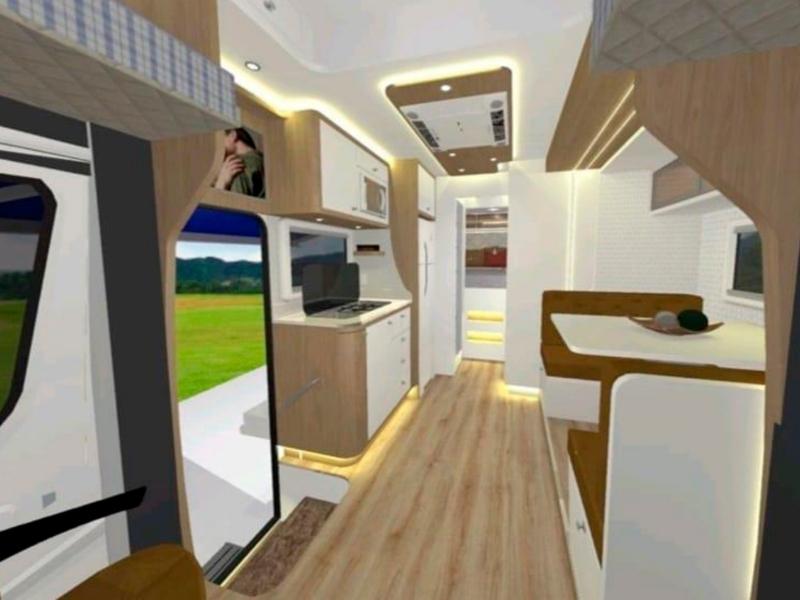 Aguia Motorhomes A650 - Montagem