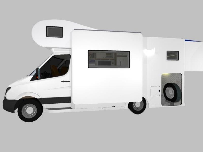 Aguia Motorhomes A650 - Montagem