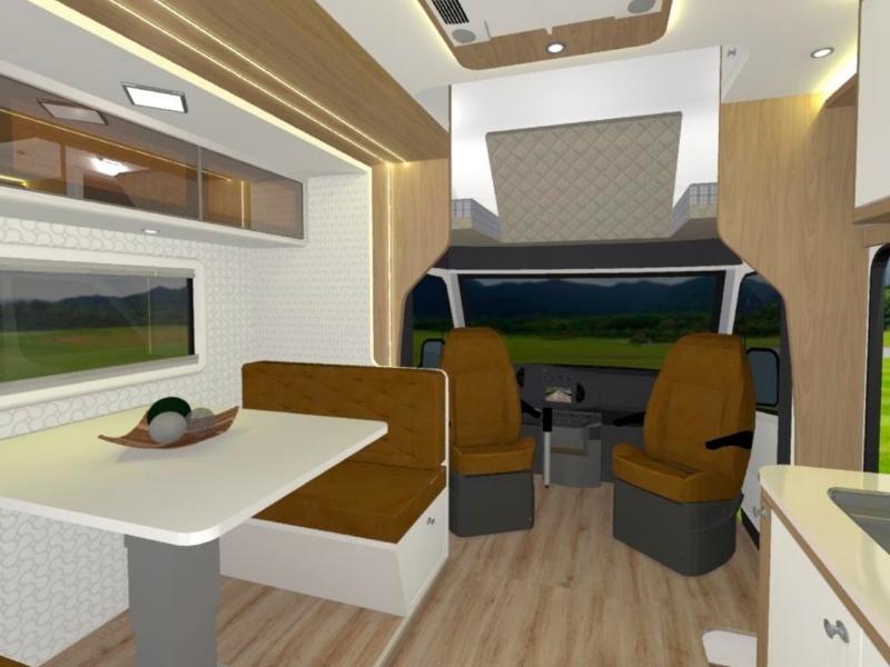 Aguia Motorhomes A650 - Montagem