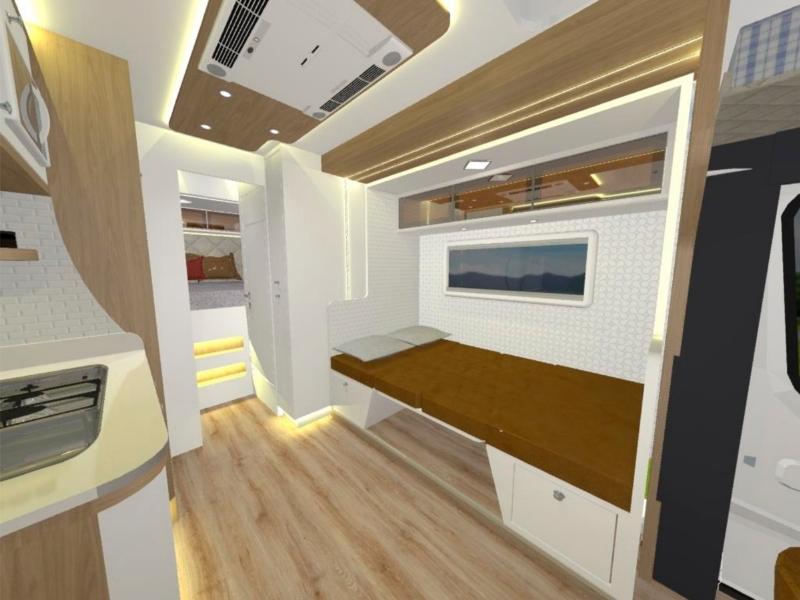 Aguia Motorhomes A650 - Montagem